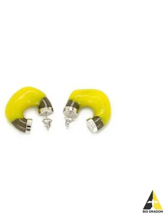 Rubber rise earrings yellow MACCXJEW006 PLA001 - SUNNEI - BALAAN 1