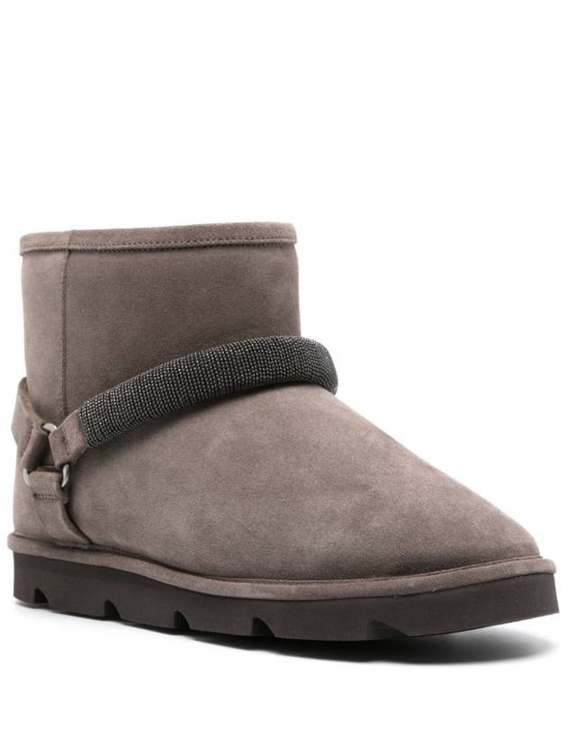 Brunello Cucinelli Boots Grey - BRUNELLO CUCINELLI - BALAAN 4