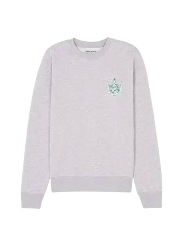 Logo Comfort Sweatshirt Grey - MAISON KITSUNE - BALAAN 2