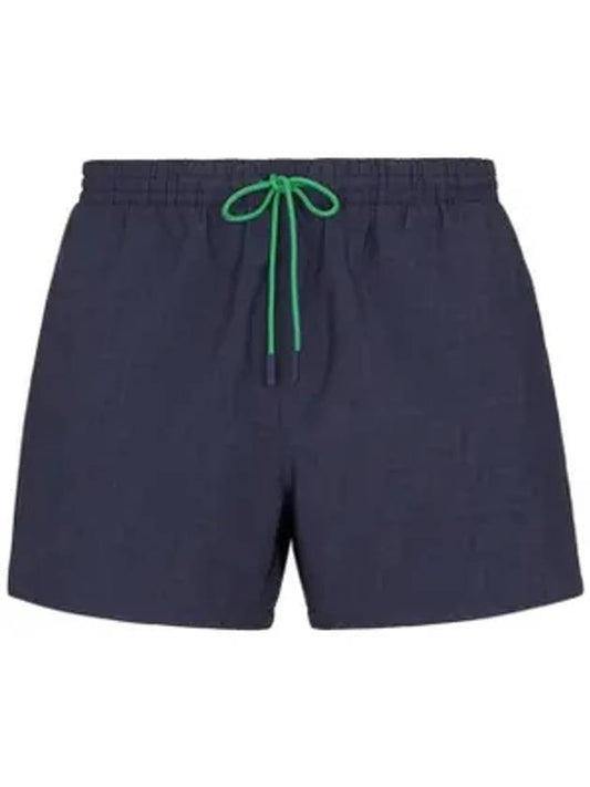 FF swim shorts blue emerald - FENDI - BALAAN.
