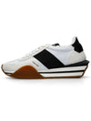 james sneakers white black - TOM FORD - BALAAN 9