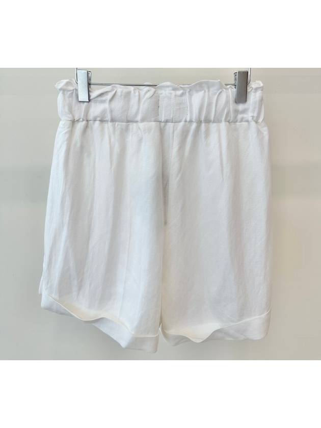 Shoreline Linen Beach Shorts White - STUSSY - BALAAN 9