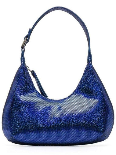 Blue Baby Amber Mini Bag Disco Dot Leather Effect Woman - BY FAR - BALAAN 1