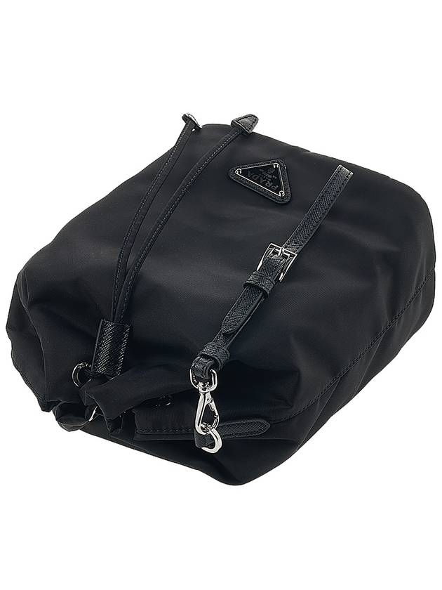 Re-Nylon Drawstring Pouch Black - PRADA - BALAAN 5