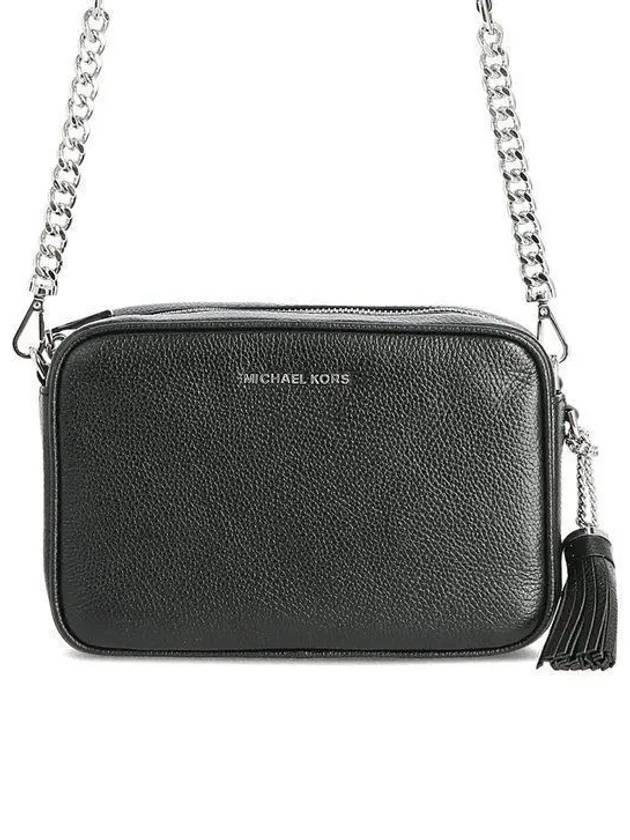 Ginny Leather Cross Bag Black - MICHAEL KORS - BALAAN 2