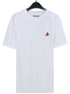 Men's Gold Star Short Sleeve T-Shirt White - GOLDEN GOOSE - BALAAN 2