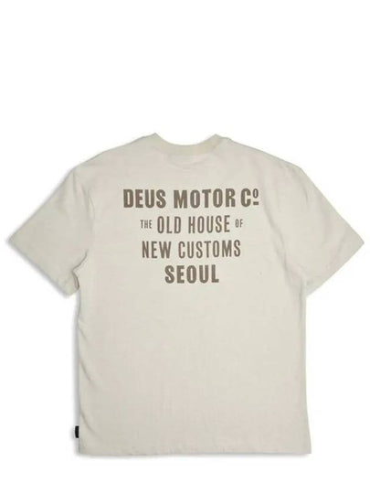 Deus Men s OLD Custom T Shirt DMP241311B DWH - DEUS EX MACHINA - BALAAN 2