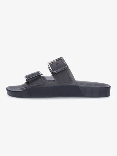 Mallorca Strappy Leather Slippers Black - BALENCIAGA - BALAAN 2