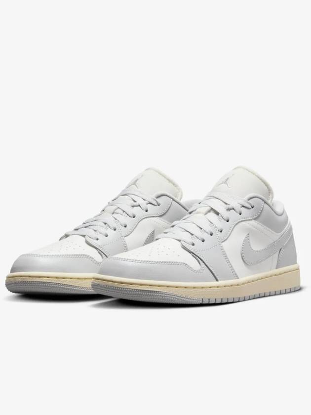 Nike Air Jordan 1 Low Women s Coconut Milk Neutral Gray DC0774 103 - JORDAN - BALAAN 6