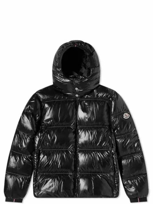 Orizaba Logo Patch Short Padding Black - MONCLER - BALAAN 2