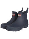 Women's Original Chelsea Rain Boots Navy - HUNTER - BALAAN 5