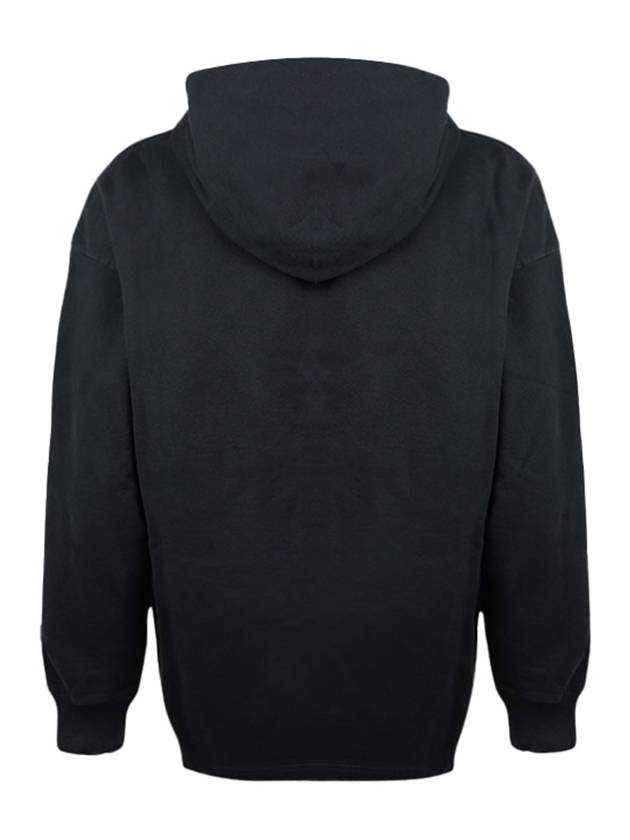 Logo Print Hooded Top Black - ACNE STUDIOS - BALAAN 3