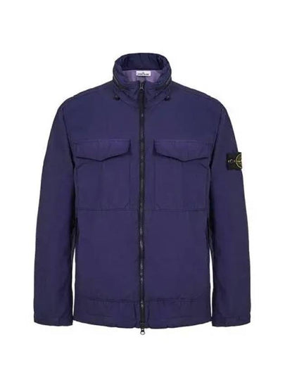 Waffen Naslan Light Watro Zip-up Jacket Dark Blue - STONE ISLAND - BALAAN 2