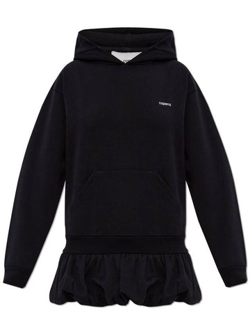 Coperni Cotton Hoodie, Women's, Black - COPERNI - BALAAN 1