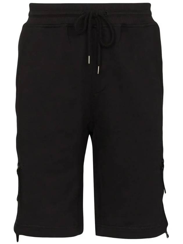 Lens Wappen Diagonal Shorts Black - CP COMPANY - BALAAN 2