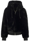 Portland Bunny Hooded Jacket Black - MOOSE KNUCKLES - BALAAN 1