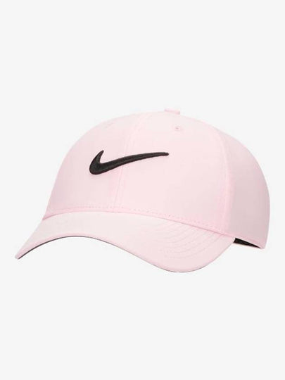 Dri Fit Club Structure Swoosh Ball Cap Medium Soft Pink - NIKE - BALAAN 2