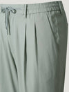 Green Crispy Two Tuck BANDING Pants - IRO - BALAAN 4