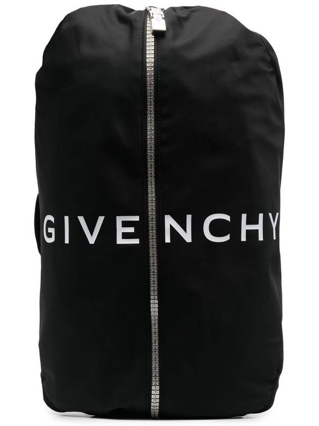 Logo Nylon Zippper Backpack - GIVENCHY - BALAAN 2