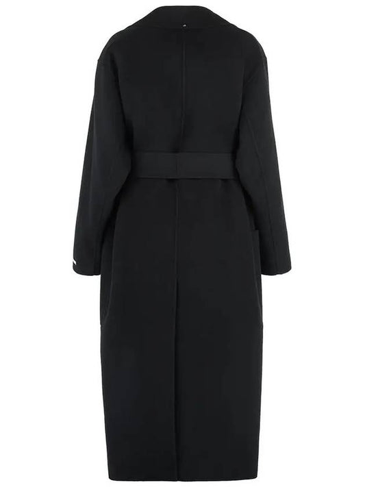 Veleno Virgin Wool Coat Black 22016031600 013 - MAX MARA - BALAAN 2