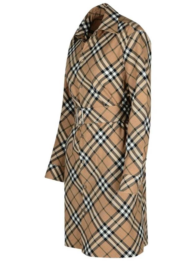 Burberry Nova Checked Shirt Dress, Brand Size 6 (US Size 4) - BURBERRY - BALAAN 3