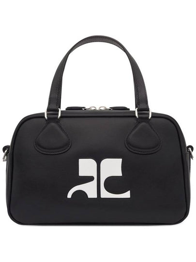 Reedition Bowling Leather Tote Bag Black - COURREGES - BALAAN 2