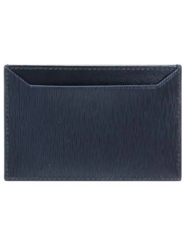 Vitello Triangle Logo Card Wallet Black - PRADA - BALAAN 4