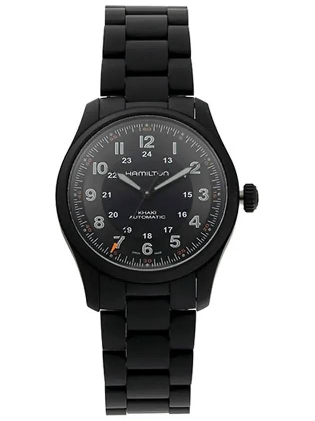 Khaki Field Titanium Auto 38mm Watch Black - HAMILTON - BALAAN 4