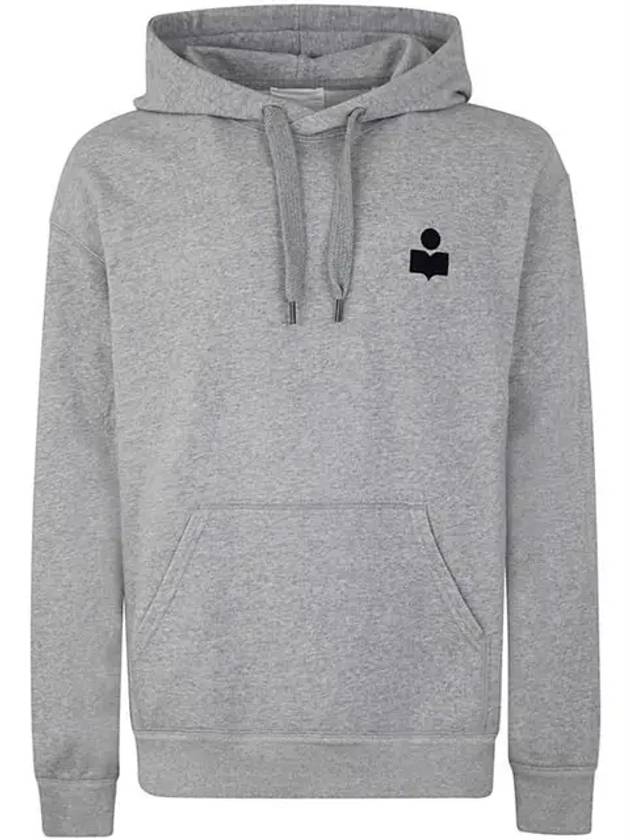 Matte Logo Hoodie Grey Midnight - ISABEL MARANT - BALAAN 2