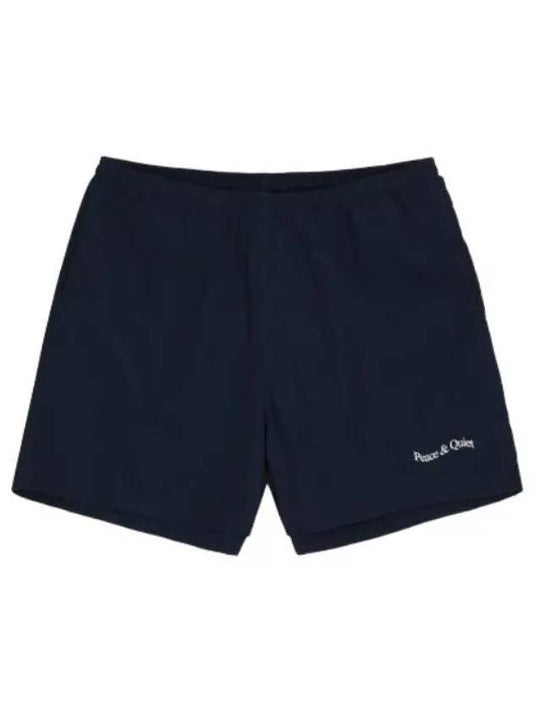 World Mark Shorts Pants Navy - MUSEUM OF PEACE & QUIET - BALAAN 1