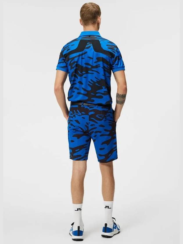 Men s Team Print Shorts Neptune Blue GMPA08935 O496 - J.LINDEBERG - BALAAN 4