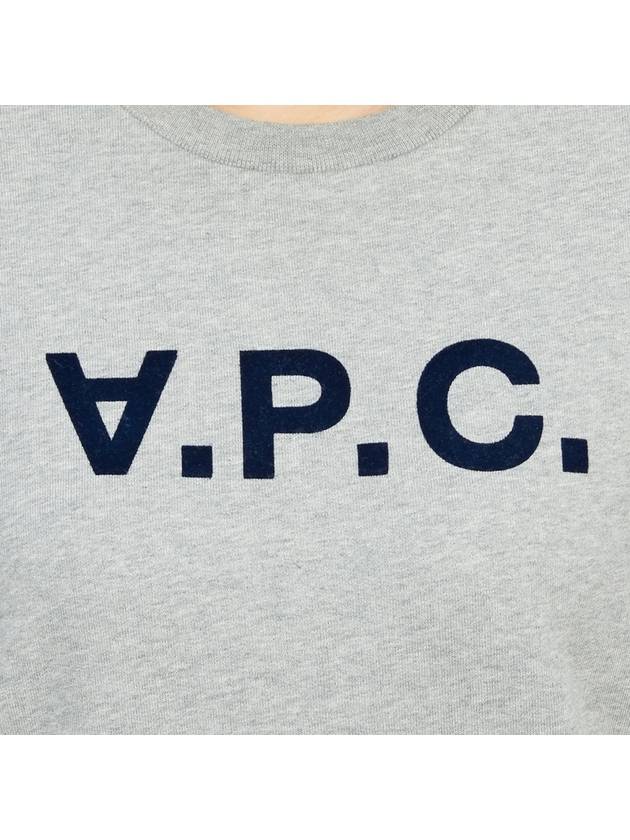 VPC Logo Sweatshirt Grey - A.P.C. - BALAAN 9