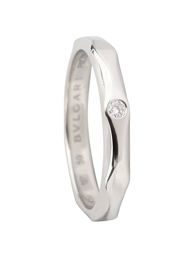 351952 Platinum 1P Diamond Infinito Wedding Band Ring No 59 Department Store Invoice 34276 1 - BVLGARI - BALAAN 3