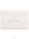 Caviar card wallet white silver AP0213 - CHANEL - BALAAN 4