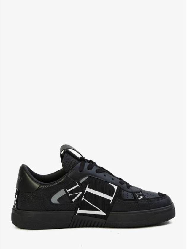 VLTN Low Top Sneakers Black - VALENTINO - BALAAN 4