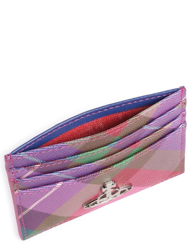 ORB Logo Flat Card Wallet - VIVIENNE WESTWOOD - BALAAN 3