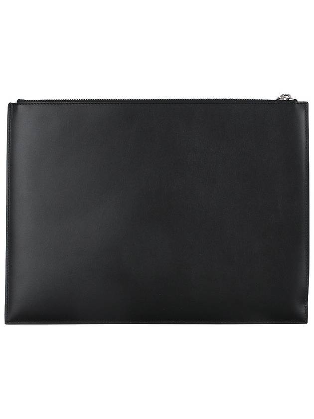 Pegasus Embossed Logo Clutch Bag Black - ETRO - BALAAN 5