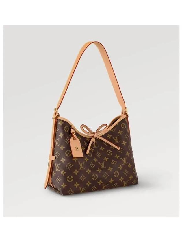 CarryAll PM Monogram Shoulder Bag Brown - LOUIS VUITTON - BALAAN 3