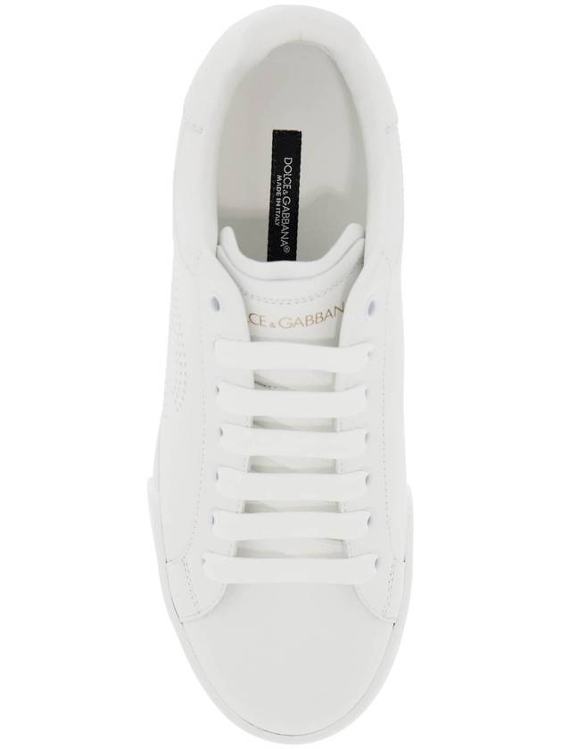 Portofino low top sneakers white - DOLCE&GABBANA - BALAAN 3