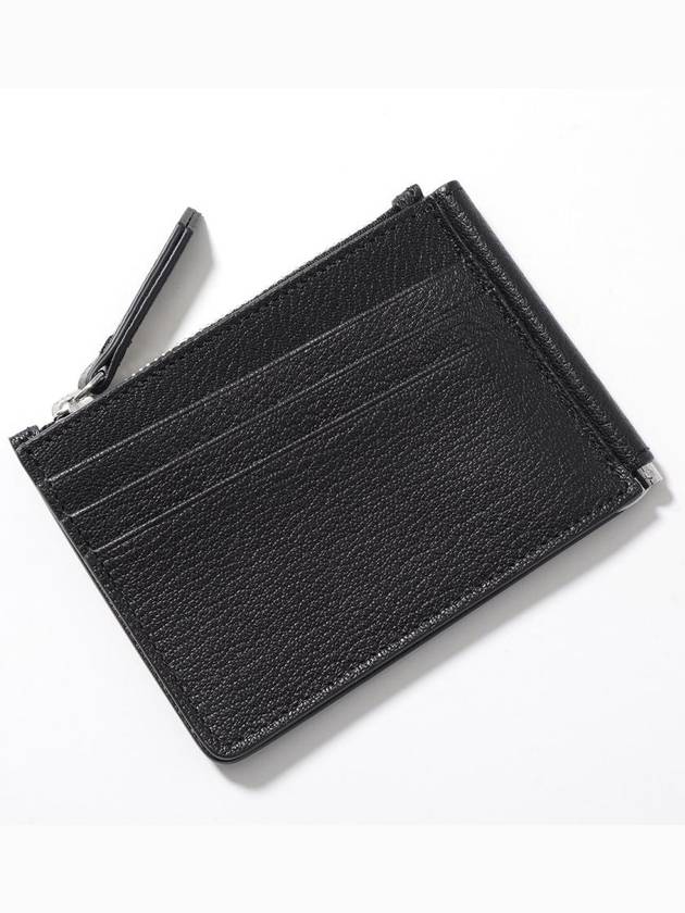 4 Stitch Slim Card Wallet Black - MAISON MARGIELA - BALAAN 3