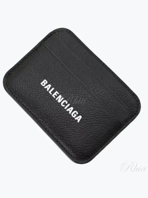 Cash Logo Card Wallet Black - BALENCIAGA - BALAAN 2