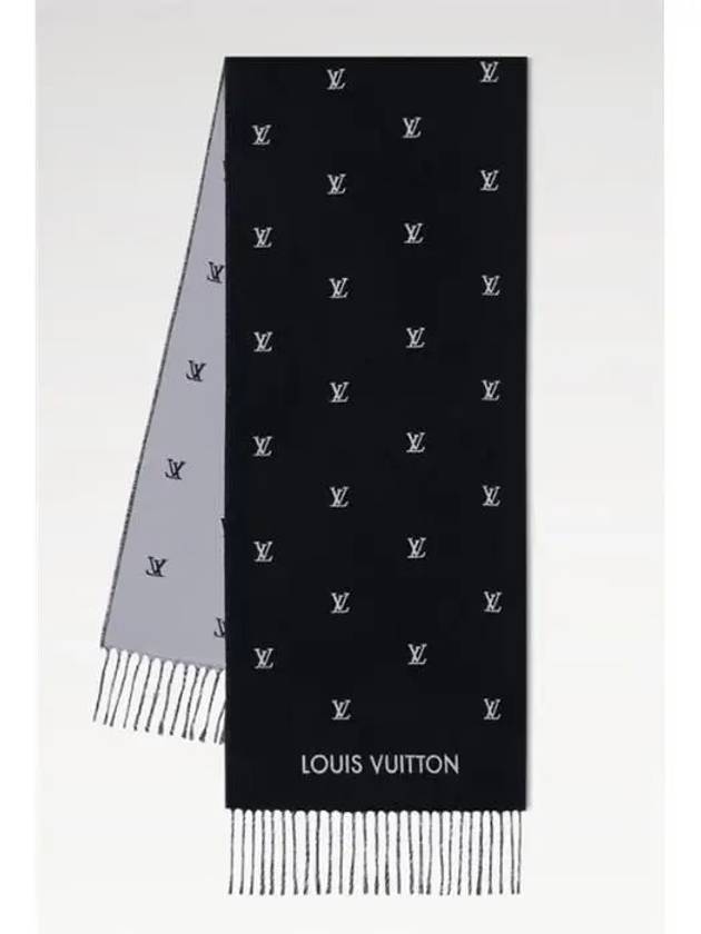 LV Blason Scarf Black - LOUIS VUITTON - BALAAN 2