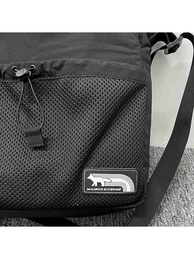 Flash Fox Messenger Bag Black - MAISON KITSUNE - BALAAN 11