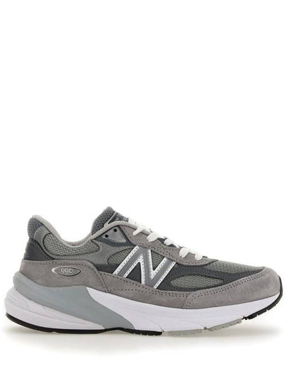 990v6 Castlerock Low Top Sneakers Grey - NEW BALANCE - BALAAN 2