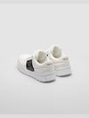 Padded Nappa Leather Low Top Sneakers White - PRADA - BALAAN 6