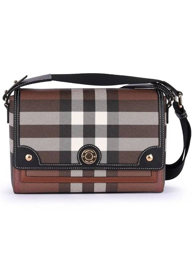 Note Shoulder Bag Dark Birch Brown - BURBERRY - BALAAN 2