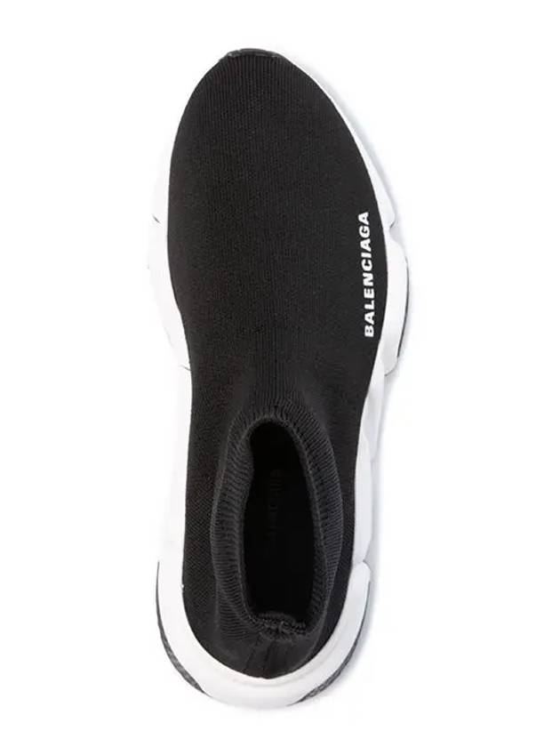 Speed Trainer  High Top Sneakers Black White - BALENCIAGA - BALAAN 6