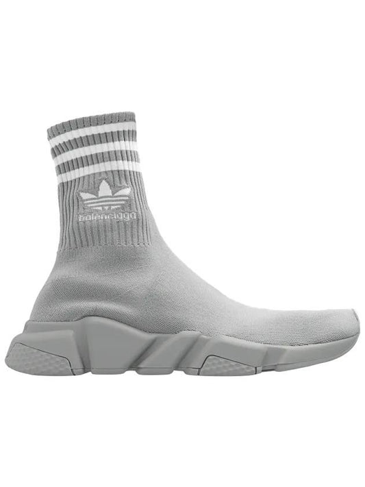 Adidas embroid logo socks high top sneakers gray - BALENCIAGA - BALAAN 1