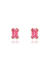 Chroma Stilla Gushon Cat Stud Earrings Rose Gold Pink - SWAROVSKI - BALAAN 3