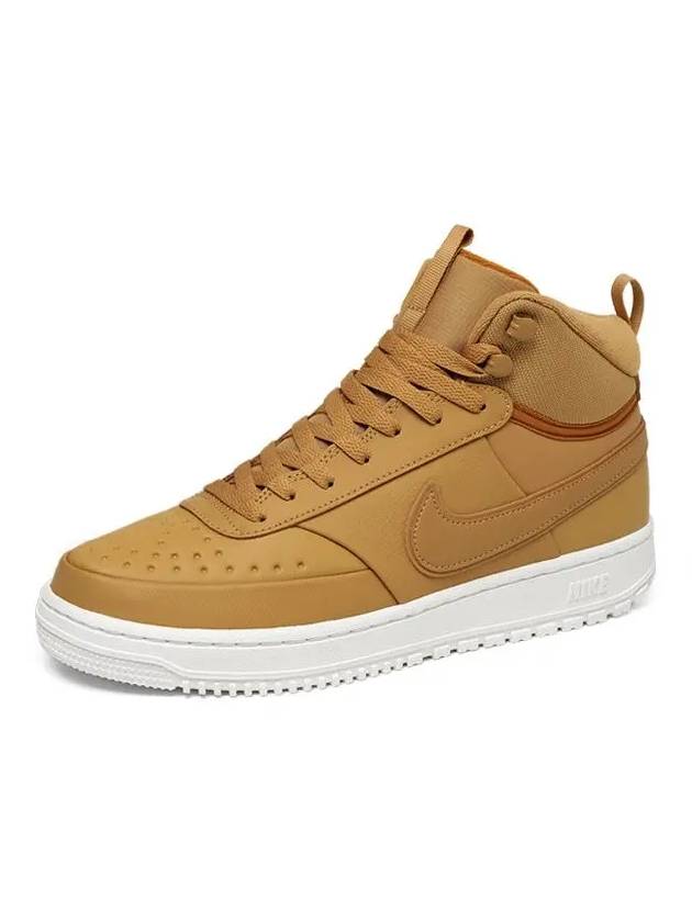 Court Vision Winter High Top Sneakers Gold - NIKE - BALAAN 5